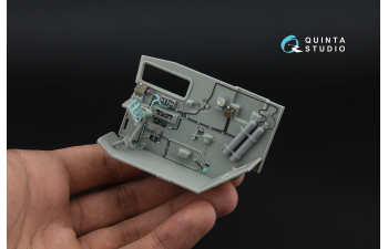 3D Декаль интерьера кабины БМ-30 Смерч (Trumpeter) (с 3D-печатными деталями)