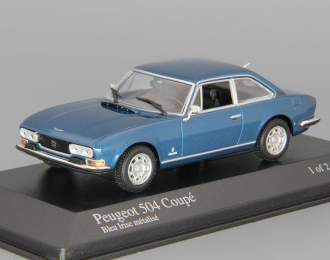 PEUGEOT 504 Coupe (1974), blue metallic