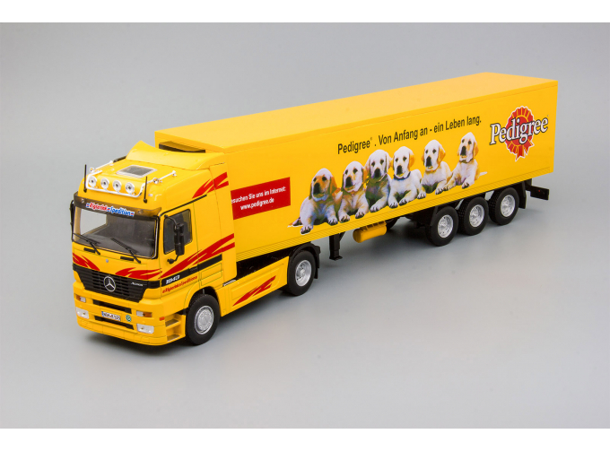 MERCEDES-BENZ Actros Mk I (1996), yellow