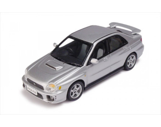 SUBARU Impreza 2.0 WRX RHD (2001), Modern Road Cars 1:43, silver