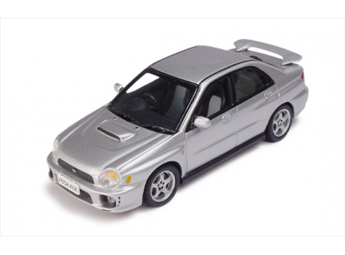 SUBARU Impreza 2.0 WRX RHD (2001), Modern Road Cars 1:43, silver