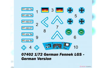 Сборная модель Бронетранспортёр German Fennek LGS - German Version