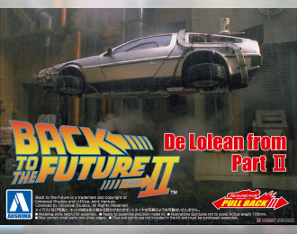 Сборная модель DeLorean DMC 12 из к/ф Назад в Будущее 2 (Back To The Future II)