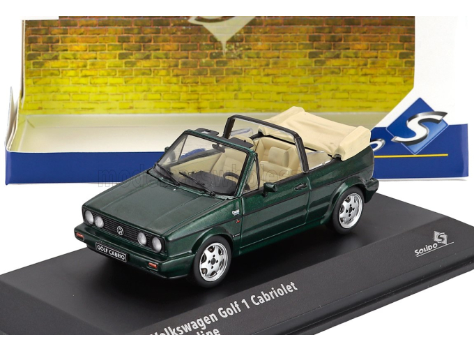 VOLKSWAGEN Golf Mki Sportline Cabriolet Open (1992), Green