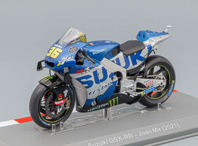 Joan Mir 2021 - Suzuki GSX-RR из серии Porte-Revue Moto GP