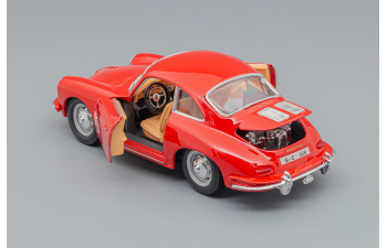 PORSCHE 356 B COUPE (1961), red 