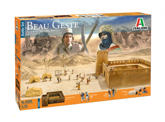 Сборная модель BEAU GESTE: Algerian Tuareg Revolt - BATTLE SET