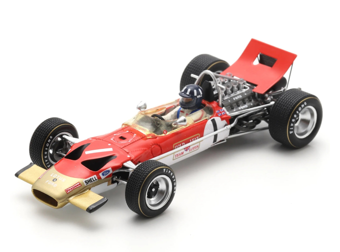 LOTUS F1 49B №1 WINNER Monaco GP Graham Hill (1969)
