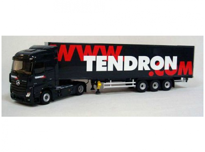 MERCEDES-BENZ ACTROS МР4 STREAMSPACE с полуприцепом TENDRON 2014, black