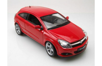 Opel Astra GTC 2005 (Astra H) красный