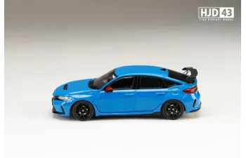 HONDA Civic Type R (FL5) Racing Black Package with Genuine Optional Parts, racing blue pearl