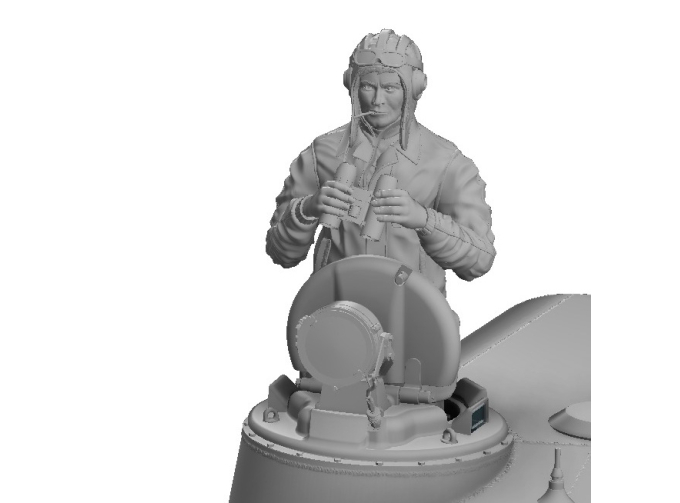 Командир танка 60-х годов №1