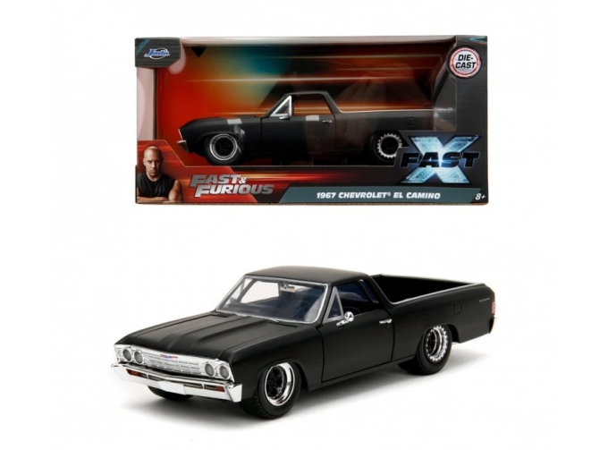 CHEVROLET El Camino Pick-up (f10) 1967 - Fast & Furious, Black