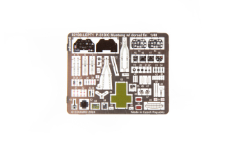 Сборная модель P-51B/C Mustang With Dorsal Fin