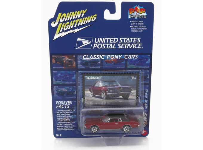 MERCURY Cougar Xr7 Gt Coupe - Pony Cars (1967), Cherry Red