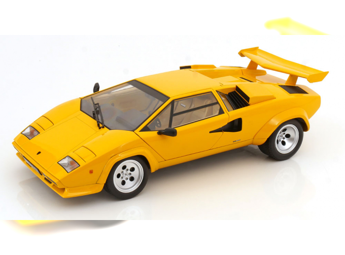 LAMBORGHINI Countach LP 5000S QV (1985), yellow