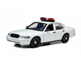 FORD Crown Victoria Police Interceptor (with Lights and Sounds) 2014 White