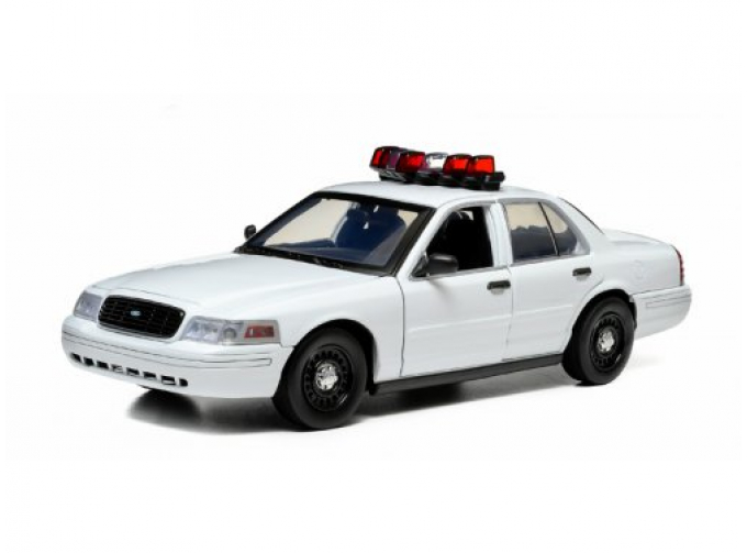 FORD Crown Victoria Police Interceptor (with Lights and Sounds) 2014 White