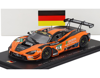 McLAREN 720s Gt3 Evo 4.0l Twin Turbo V8 Team Door Motorsport №25 Dtm Season (2024) Ben Dorr, Orange Black