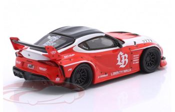 TOYOTA GR Supra LB-Works (2025),red / white
