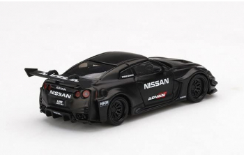 NISSAN Gt-rr (r35) Liberty Walk Advan Rhd (2016), Matt Black