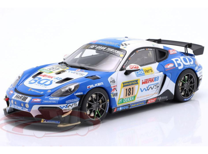 PORSCHE 718 Cayman GT4 RS Clubsport №181 24h Nuerburgring Richard Jodexnis, Christoph Krombach, Kurt Strube, Bernhard Wagner (2024)