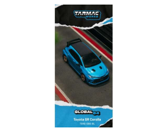 Toyota Corolla GR, flame blue 2025