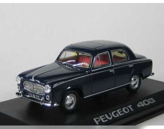 Peugeot 403 Berline (седан) 1958 blue