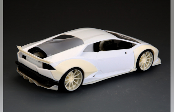 Конверсионный набор LB-Works Lamborghini Huracan для моделей Aoshima Huracan Models (Resin+PE+Decals)