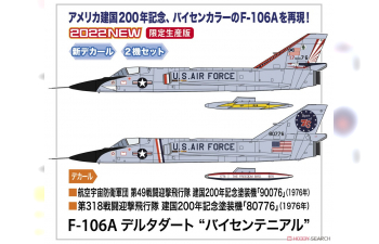 Сборная модель Самолет F-106A "BICENTENNIAL"