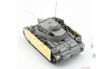 Сборная модель немецкий танк Pz. Bef.Wg. III Ausf.K (2 в 1) с Schurzen