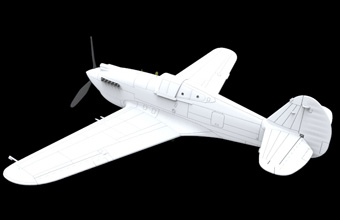 Сборная модель Curtiss ‘Tomahawk’ MK.II B Fighter (The British Commonwealth Air Forces)