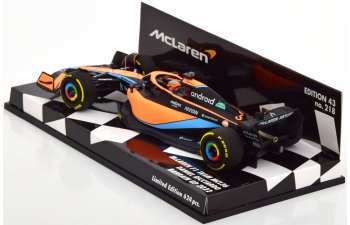 MCLAREN MCL36 GP Bahrain, Ricciardo (2022)