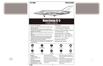 Сборная модель Nanchang Q-5