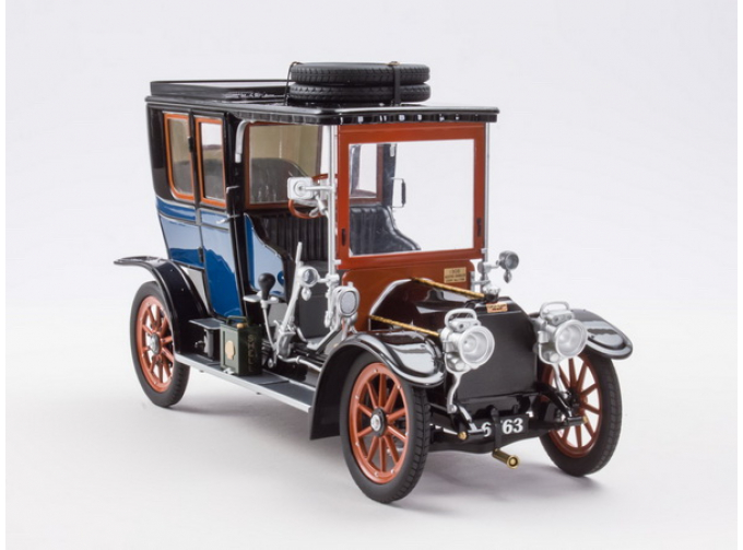 Austro-Daimler 22/35 Maja, blue,1908