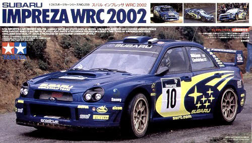 Сборная модель Subaru Impreza WRC 2002