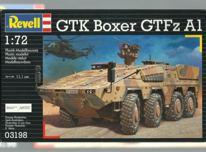 Сборная модель Немецкий БТР GTK Boxer (GTKFZ A1)