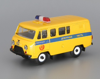 УАЗ 39099 Милиция (вариант 2), жёлтый