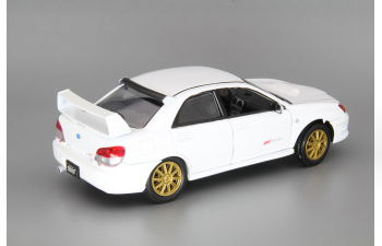 SUBARU Impreza WRX STI, white