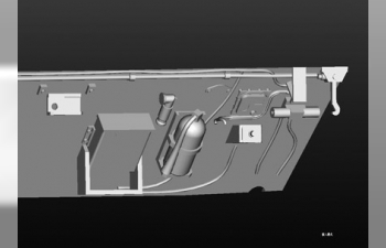 Сборная модель БТР LVTP-7А1 RAM/RS w/EAAK