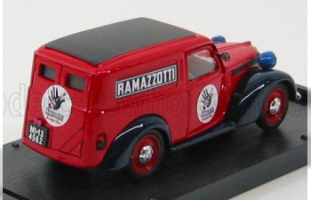 FIAT 1100e Van Ramazzotti 1950, Red Blue