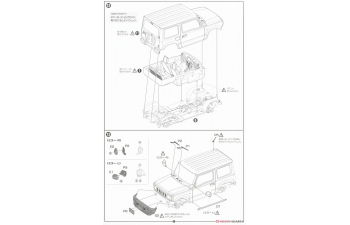 Сборная модель Suzuki Jimny JB64 (XC / Jungle Green)