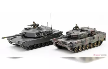 Сборная модель M1 Abrams & Leopard 2 'NATO Main Battle Tank Combo'