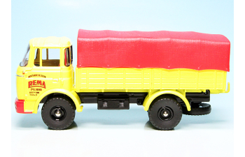 BERLIET GAK BachÃ© Moutarde de Dijon, yellow/red