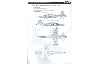 Сборная модель Истребитель свободы разведки RF-5A