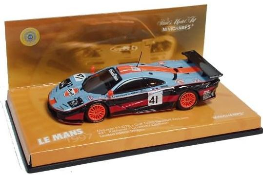 McLAREN F1 GTR Gulf Team Davidoff McLaren #41 Le Mans 1997 - Raphanel / Gounon / Olofsson
