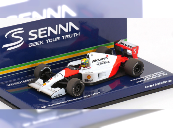 MCLAREN Honda MP4/6 World Champion, Senna (1991)