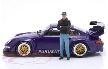 PORSCHE 911 (993) RWB Rauh-Welt "Furusato", purple