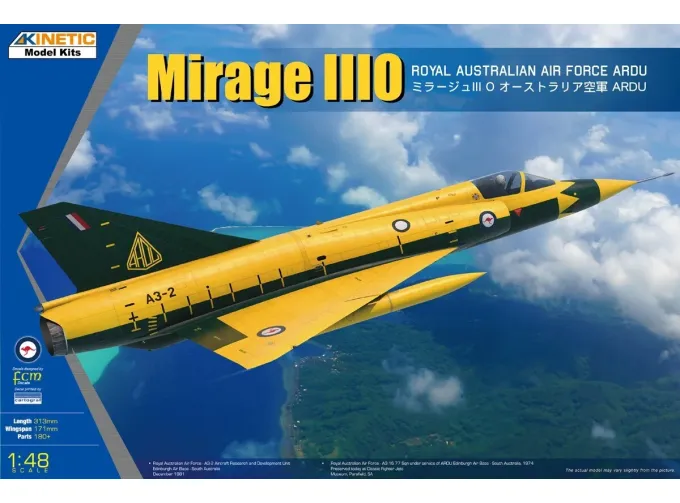 Сборная модель Mirage IIIO Royal Australian Air Force ARDU