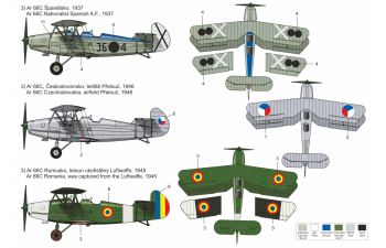 Сборная модель Arado Ar 66 Legion Condor